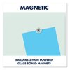 Quartet Framed Magnetic Glass Dry-Erase Boards, 74" x 42", Aluminum Frame G7442E